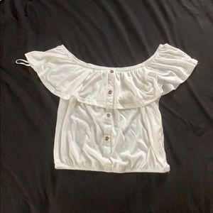 off the shoulder blouse